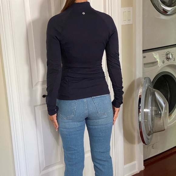 Lululemon navy blue half zip pullover - Picture 7 of 13